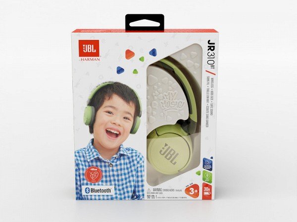 JBL JBLJR310BTGRN on-ear austiņas ar Bluetooth bērniem, zaļas 12