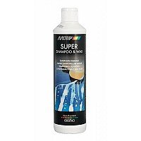 Šampūns un vasks Super Shampoo &amp; Wax 500ml, Motip