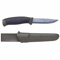 Knife Companion, green, stainless blade, Mora