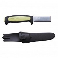 Knife Pro Chisel, chisel tip carbon steel blade, Mora