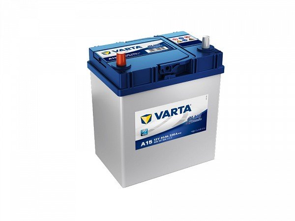 Akumulators VARTA BLUE DYNAMIC A15 12V 40Ah 330A (EN) 187x127x207 1/3