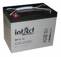 Intact Block-Power 12 V 75Ah (c10) 260x170x210 1/F-M6