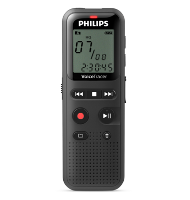 PHILIPS DVT1160 diktafons, 8GB