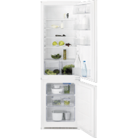 Akcija! Electrolux LNT2LF18S iebūv. ledusskapis ar saldētavu apakšā, balts, 177.2 cm, F