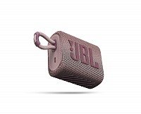 Akcija! JBL JBLGO3PINK ūdensizturīga portatīvā skanda JBL JBLGO3PINK Go, rozā