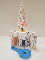 Akcija! Nailmatic Kids Princess Surprise Cone dāvanu komplekts, Casper+ ROLLPECHE NKPRINCESS01