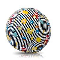 Akcija! Bubabloon lateksa balons ar auduma pārvalku, Animal Stripes Blue 040383