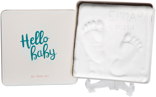 Baby Art Magic Box Essentials komplekts mazuļa pēdiņu/rociņu nospieduma izveidošanai 3601094300