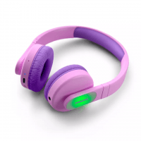 Akcija! PHILIPS TAK4206PK/00 on-ear austiņas ar Bluetooth bērniem, rozā