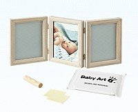 Baby Art Double Print Frame My baby Touch  komplekts mazuļa pēdiņu/rociņu nospieduma izveidošanai, stormy 34120173