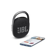 Akcija! JBL JBLCLIP4BLK ūdensizturīga portatīvā skanda ar karabīni, melna