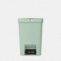BRABANTIA atkritumu tvertne ar pedāli StepUp,25 l, Jade Green 800283