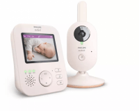Akcija! Jaunums! Philips Avent Digitālā video mazuļu uzraudzības ierīce ar 3.5 collu krāsu ekrānu SCD881/26