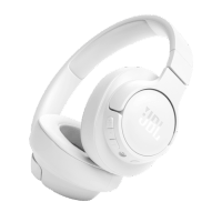 JBL JBLT720BTWHT on-ear austiņas ar Bluetooth, baltas