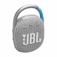 Akcija! JBL JBLCLIP4ECOWHT ūdensizturīga portatīvā skanda ar karabīni ECO, balta