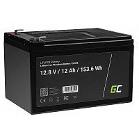 Dziļās izlādes akumulators Green Cell LiFePO4 12V 12Ah 151x99x95