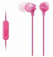 Akcija! SONY MDR-EX15APPI in-ear austiņas (rozā)