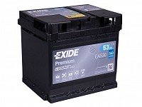 Akumulators EXIDE PREMIUM EA530 12V 53Ah 540A(EN) 210x175x190 0/1