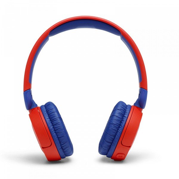 JBL JBLJR310BTRED on-ear austiņas ar Bluetooth bērniem, sarkanas ar zilu 3