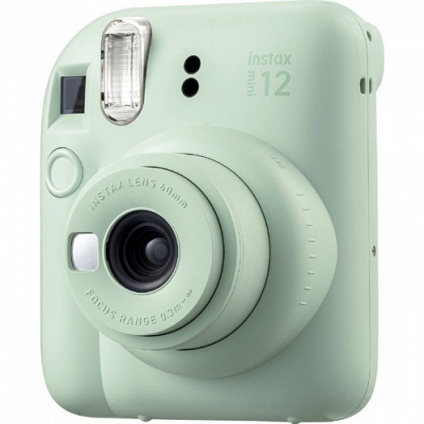 Jaunums! Fujifilm Instax Mini 12 momentfoto kamera, mint green INSTAXMINI12MINT 3