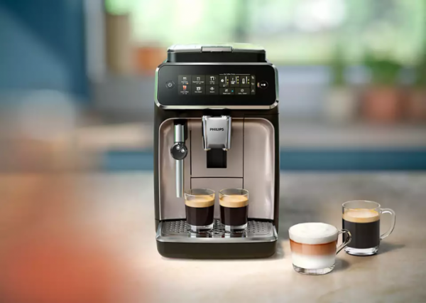 Jaunums! PHILIPS EP3324/40 3300 sērijas Espresso kafijas automāts, melns 3