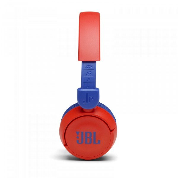 JBL JBLJR310BTRED on-ear austiņas ar Bluetooth bērniem, sarkanas ar zilu 4