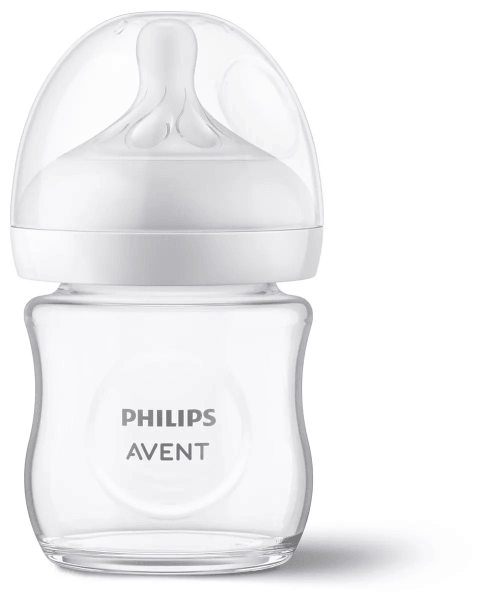 Philips Avent Natural Response stikla zīdaiņu pudelīte 125 ml, jaundzimušā knupītis, 0m+ SCY930/01 4