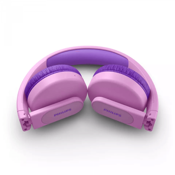 Akcija! PHILIPS TAK4206PK/00 on-ear austiņas ar Bluetooth bērniem, rozā 4