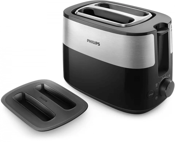 PHILIPS HD2517/90 Daily Collection Tosteris, 830 W (melns) 4