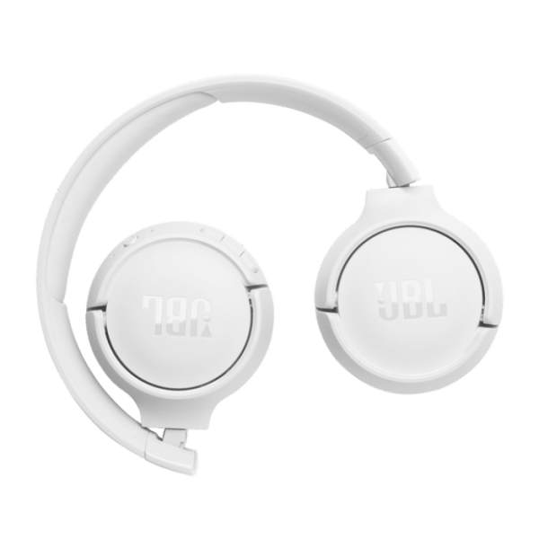 Akcija! JBL JBLT520BTWHTEU on-ear austiņas ar Bluetooth, baltas 4