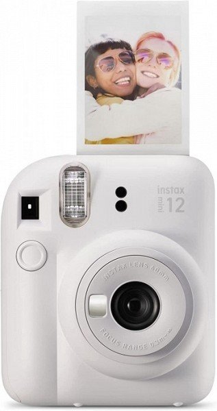 Jaunums! Fujifilm Instax Mini 12 momentfoto kamera, clay-white INSTAXMINI12WHT 4