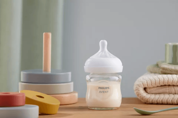 Philips Avent Natural Response stikla zīdaiņu pudelīte 125 ml, jaundzimušā knupītis, 0m+ SCY930/01 5