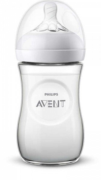 (V) Izpārdošanas cena! Philips Avent Barošanas pudelīte Natural Whale 260 ml, 1M+ SCF070/23 5