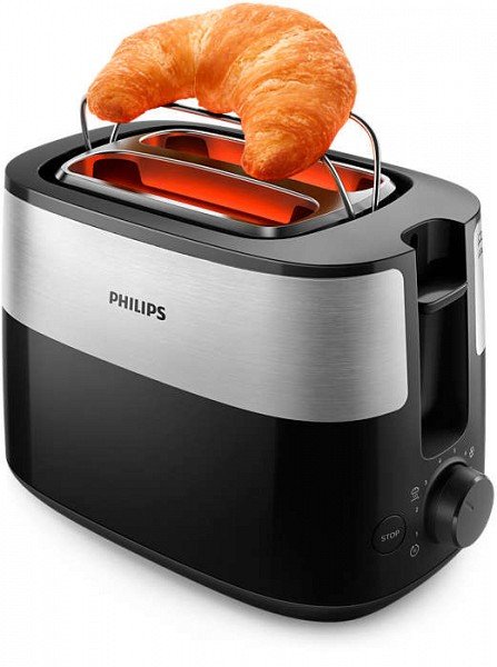 PHILIPS HD2516/90 Daily Collection Tosteris, 830 W (melns) 6