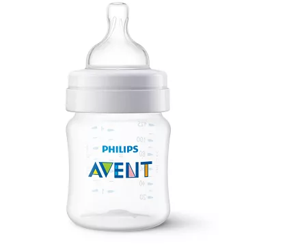 Philips Avent Pretkoliku barošanas pudelīte 125 ml, jaundzimušā knupītis, 0m+ SCY100/01 6