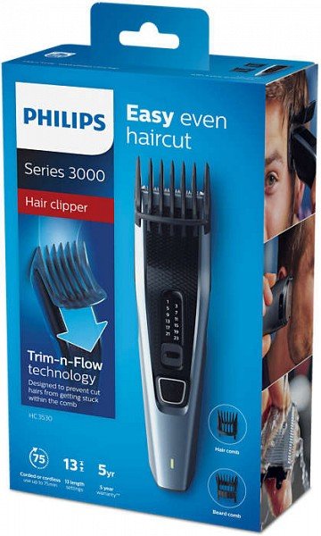 PHILIPS HC3530/15 Hairclipper series 3000 Matu griešanas  ierīce 6