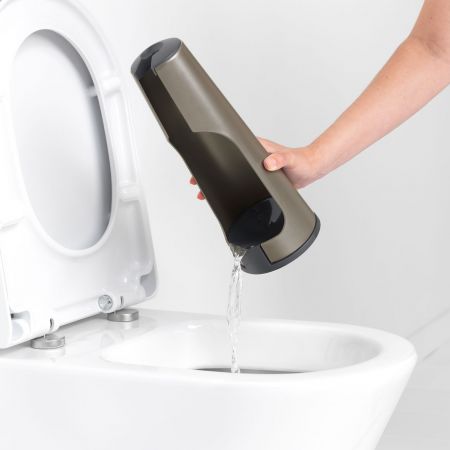 BRABANTIA ReNew tualetes poda birste ar turētāju, Platinum 477324 6