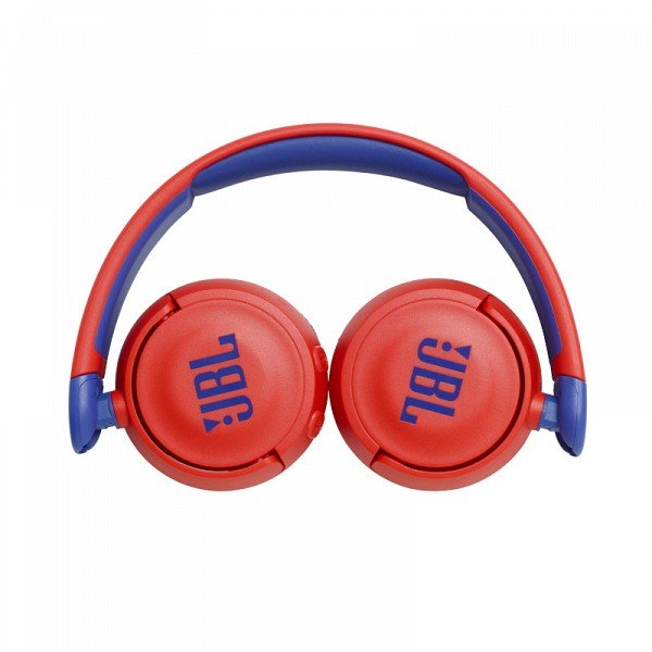 JBL JBLJR310BTRED on-ear austiņas ar Bluetooth bērniem, sarkanas ar zilu 7