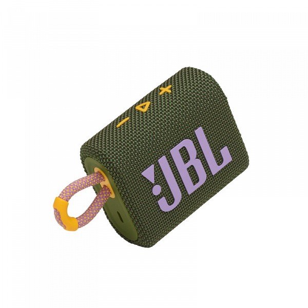 Akcija! JBL JBLGO3GRN ūdensizturīga portatīvā skanda JBL JBLGO3GRN Go, zaļa 7
