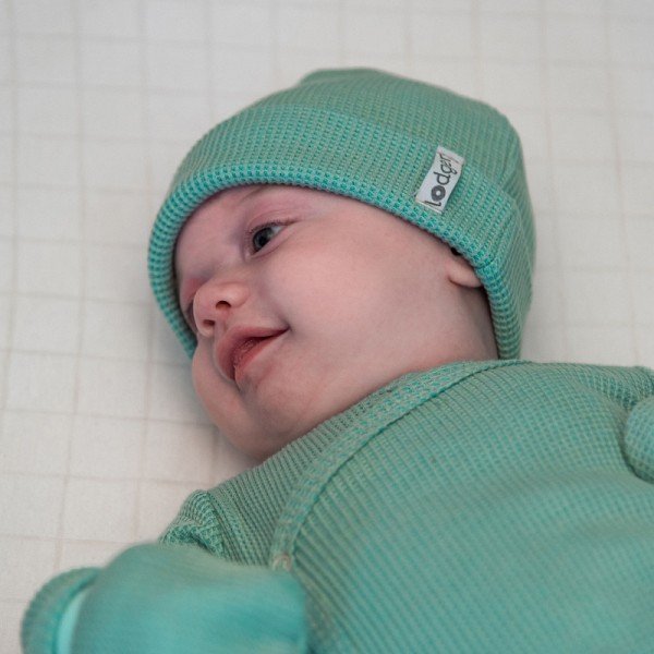 (V) Lodger Beanie Ciumbelle bērnu cepurīte, Silt green, 12-24 mēn. BE 080_12-24 7