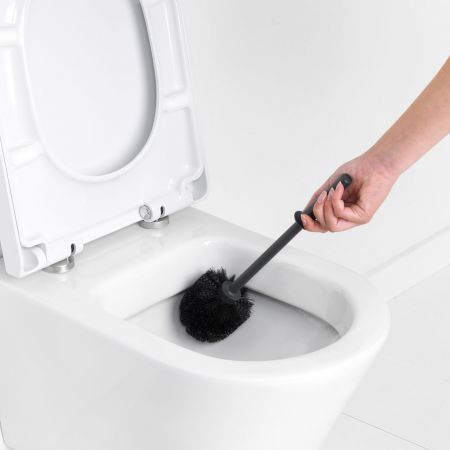 BRABANTIA ReNew tualetes poda birste ar turētāju, Platinum 477324 7