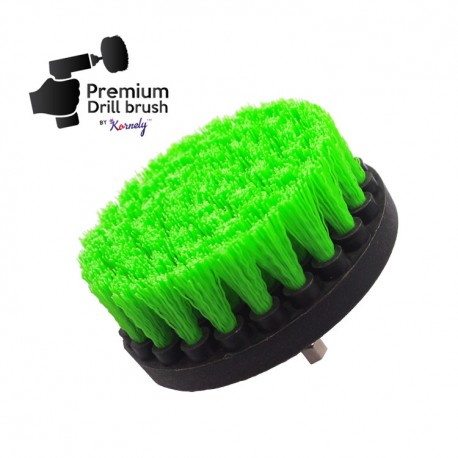 Premium urbju birste profesionālai tīrīšanai - vidēja, zaļa, 10 cm 8