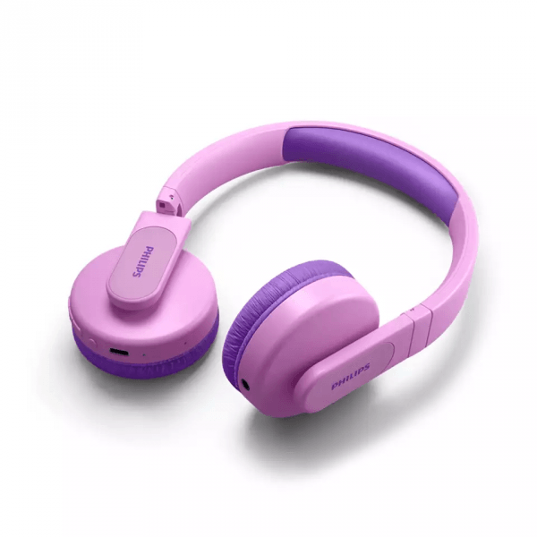 Akcija! PHILIPS TAK4206PK/00 on-ear austiņas ar Bluetooth bērniem, rozā 8