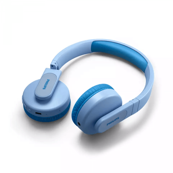 Akcija! PHILIPS TAK4206BL/00 on-ear austiņas ar Bluetooth bērniem, zilas 8